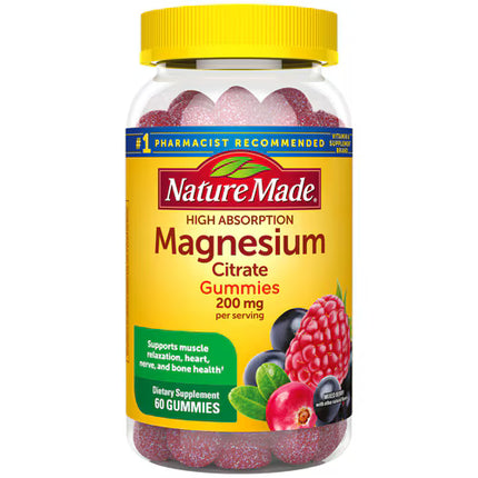 nature made magnesium, magnesium citrate gummies, magnesium 200 mg, high absorption magnesium, magnesium supplement, mixed berry gummies, muscle support, nerve support, heart health, bone health, energy metabolism, electrolyte balance, magnesium citrate, magnesium gummies, daily magnesium, nature made supplements, vitamins and supplements, магний цитрат, магний 200 мг, жевательный магний, магний в мармеладках, поддержка мышц, нервная система, здоровье сердца, здоровье костей, suplemento de magnesio, citrato