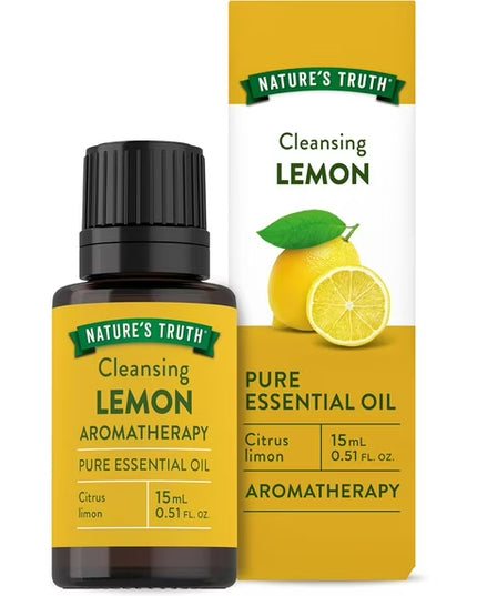 nature's truth lemon essential oil, nature's truth cleansing lemon, lemon essential oil, citrus limon, pure lemon oil, essential oil, aromatherapy, diffuser oil, massage oil, citrus essential oil, refreshing essential oil, uplifting aroma, gc ms tested, non gmo essential oil, gluten free essential oil, diy essential oil, home fragrance, масло лимона, эфирное масло лимона, citrus limon, чистое эфирное масло, ароматерапия, масло для диффузора, цитрусовое эфирное масло, освежающий аромат, масло для массажа, на