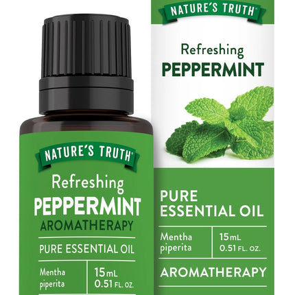 nature's truth peppermint, nature's truth refreshing peppermint, peppermint essential oil, mentha piperita, pure peppermint oil, steam distilled essential oil, aromatherapy, diffuser oil, massage oil, peppermint aromatherapy, cooling essential oil, refreshing essential oil, diy essential oil, home fragrance, gc ms tested, non gmo essential oil, gluten free essential oil, масло мяты перечной, эфирное масло мяты, mentha piperita, чистое эфирное масло, ароматерапия, масло для диффузора, масло для массажа, охла