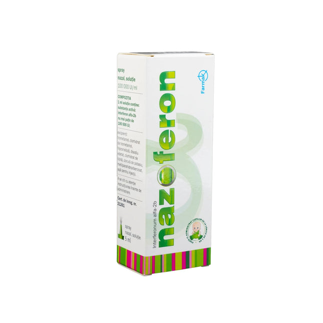 Nazoferon 100,000 IU/ml Nasal Spray – 5 ml
