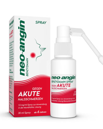 Neo‑Angin Benzydamine Acute Sore Throat Spray 30 ml
