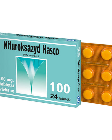 Nifuroksazide 100 mg 24 tablets