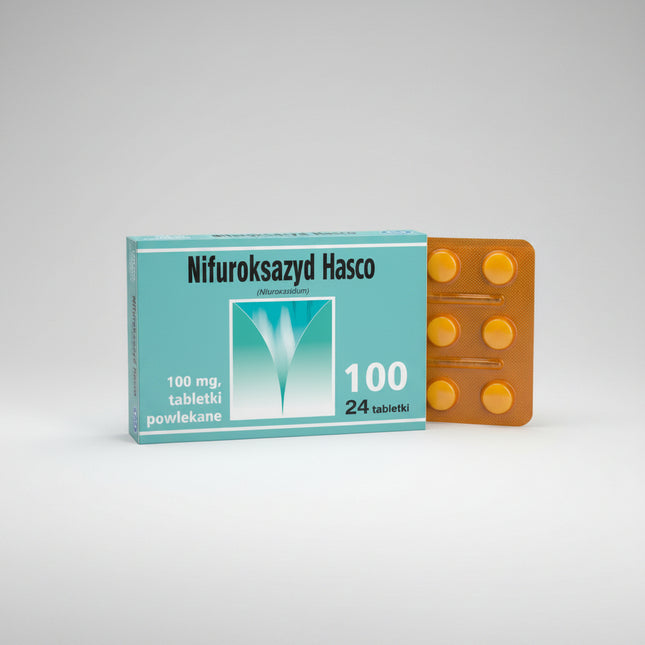 Nifuroxazide is an oral antibacterial medication used to support the treatment of&nbsp;intestinal infections and infectious diarrhea. It acts locally in the gastrointestinal tract, targeting harmful bacteria while helping preserve the natural balance of intestinal microflora.

This medication is commonly used in acute and chronic intestinal conditions associated with bacterial imbalance.