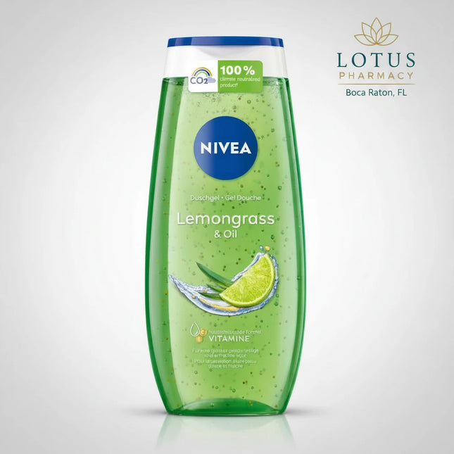 NIVEA® Lemongrass &amp; Oil Shower Gel is a refreshing daily body wash that combines a fresh lemongrass fragrance with nourishing oil pearls for an invigorating shower experience.