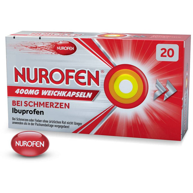 NUROFEN Express 400MG caps, 20 ct