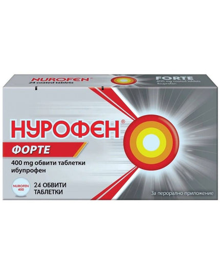 NUROFEN® Ibuprofen 400 mg – 24–48 Tablets