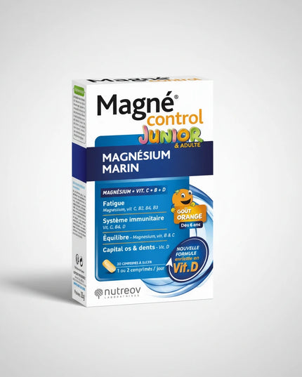 nutreov magne control, nutreov magné control, magne control junior adult, magne control junior and adult, nutreov magnesium, marine magnesium, marine magnesium supplement, magnesium supplement, magnesium tablets, magnesium for kids, magnesium for adults, junior magnesium, kids magnesium supplement, magnesium and vitamins, magnesium vitamin c, magnesium vitamin b6, magnesium vitamin d, vitamin b complex, fatigue support, tiredness support, energy support, nervous system support, immune support, psychological