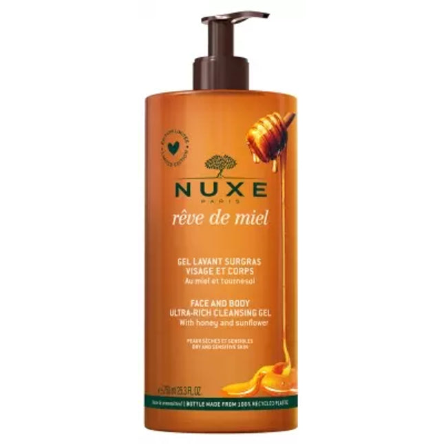 Nuxe Rêve de Miel Ultra-Rich Cleansing Gel Limited Edition 750ml