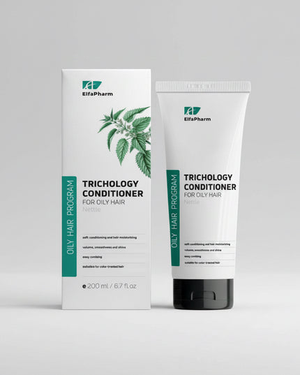 oily hair conditioner, trichological conditioner, nettle conditioner, conditioner for oily hair, lightweight hair conditioner, scalp balancing conditioner, hair care, oily scalp care, volumizing conditioner, daily conditioner, hair detangler, herbal hair conditioner, conditioner with nettle, cosmetic hair care, кондиционер для жирных волос, трихологический кондиционер, кондиционер с крапивой, уход за жирными волосами, уход за кожей головы, кондиционер для волос, acondicionador para cabello graso, acondicion