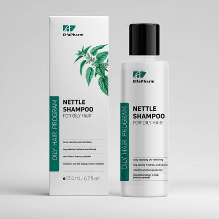 oily hair shampoo, trichological shampoo, nettle shampoo, shampoo for oily hair, scalp balancing shampoo, oily scalp treatment, hair care, sebum control shampoo, cleansing shampoo, daily shampoo, scalp care, herbal shampoo, shampoo with nettle, cosmetic hair care, шампунь для жирных волос, трихологический шампунь, шампунь с крапивой, жирная кожа головы, уход за волосами, шампунь для кожи головы, champú para cabello graso, champú con ortiga, cuidado del cuero cabelludo, control de grasa, champú equilibrante,