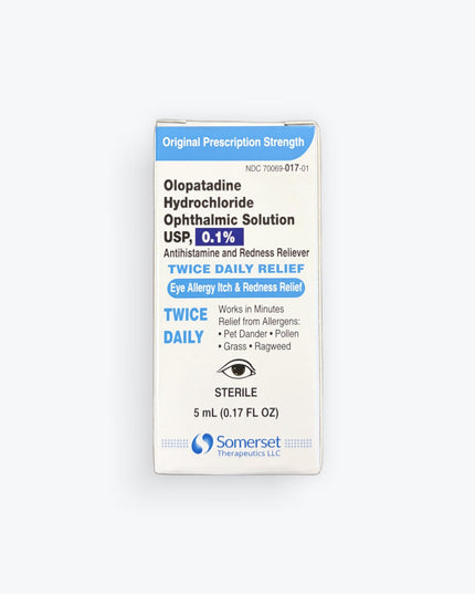 olopatadine eye drops, olopatadine hydrochloride 0.1%, somerset olopatadine, allergy eye drops, eye itch relief, allergic conjunctivitis, antihistamine eye drops, mast cell stabilizer, red eye relief, itchy eye relief, eye allergy treatment, ophthalmic solution, patanol generic, pataday twice daily relief, eye care, олопатадин, глазные капли от аллергии, аллергический конъюнктивит, зуд глаз, покраснение глаз, антигистаминные капли, капли для глаз, лечение аллергии глаз, cuidado ocular, olopatadina, gotas pa