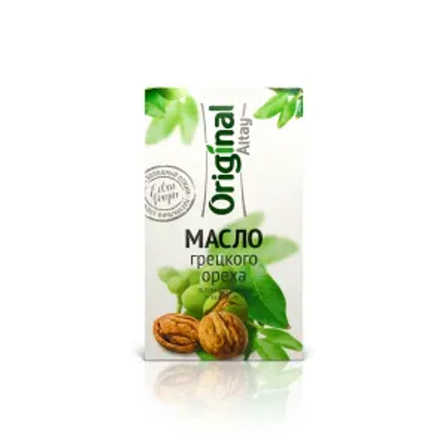 Original Altay Cold-Pressed Walnut Oil, Edible, 100 ml 100% Unrefined Food-Grade Walnut Oil for Salads, Wellness & Beauty Use