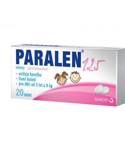 Paralen® 125 mg – 20 Tablets