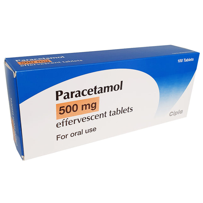 Paracetamol 500mg, 10 - 20 tablets