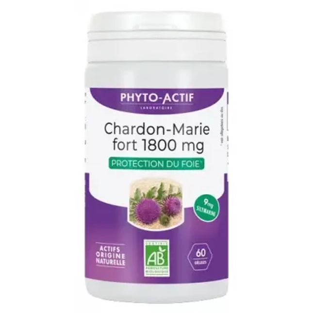 Milk Thistle Strong 1800 mg Organic 60 Capsules