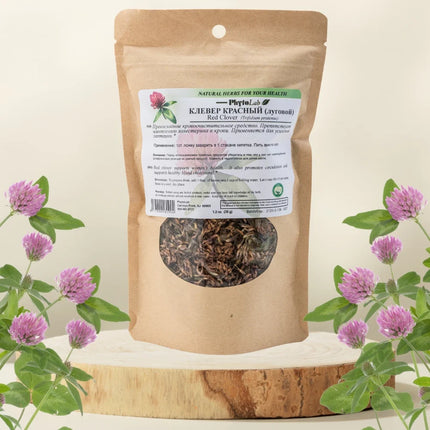 Red Clover Herb, 35 g Trifolium pratense Herbal Tea for Hormonal Balance, Skin & Circulation Support