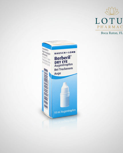 Berberil® Dry Eye&nbsp;is a lubricating eye-drop solution containing hypromellose for the symptomatic treatment of dry eyes.