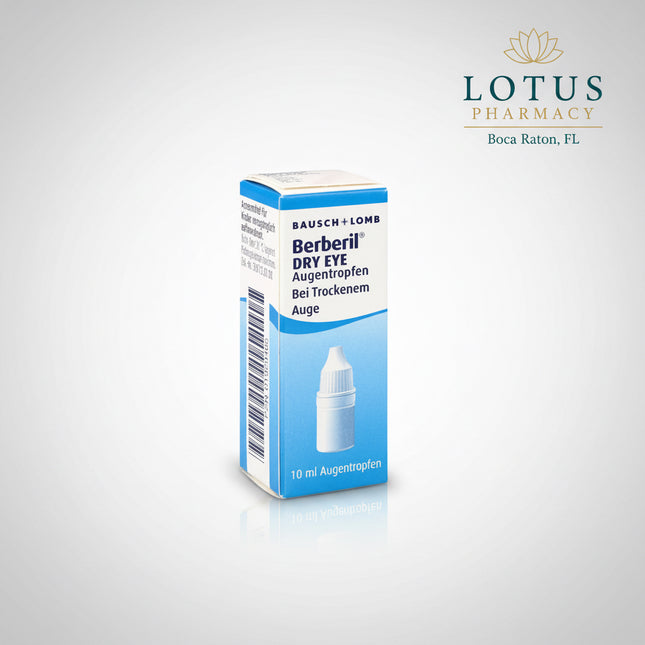 Berberil® Dry Eye&nbsp;is a lubricating eye-drop solution containing hypromellose for the symptomatic treatment of dry eyes.