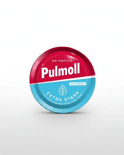 Pulmoll® Sugar-Free Pastilles are soothing herbal lozenges designed to help comfort the throat and support respiratory wellness. Made with a blend of plant extracts and a sugar-free formula, they provide gentle relief for the mouth and throat without added sugar.