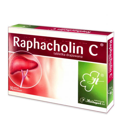 Raphacholin C 30 tablets