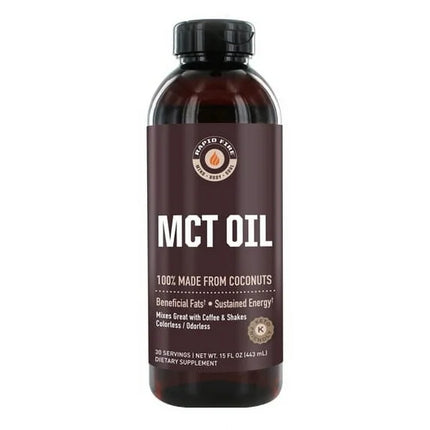 Rapid Fire MCT Oil with Beneficial Fats &amp; Coconuts, 443 ml