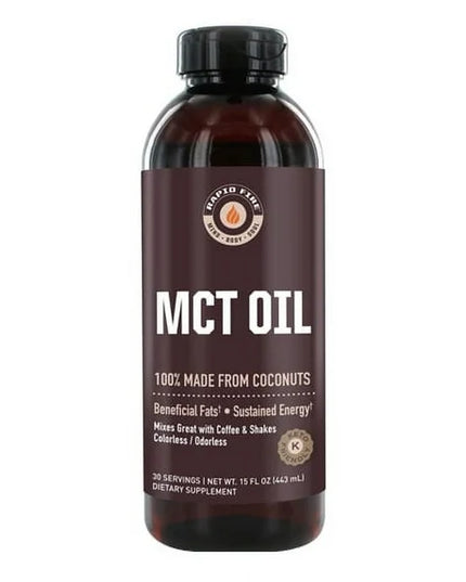 Rapid Fire MCT Oil with Beneficial Fats &amp; Coconuts, 443 ml