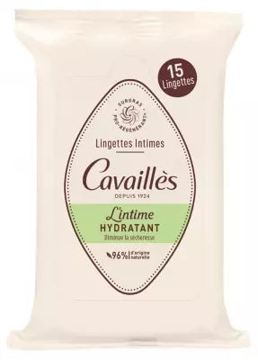 Cavaillès Rogé Cavaillès Moisturizing Intimate Wipes 15 Wipes