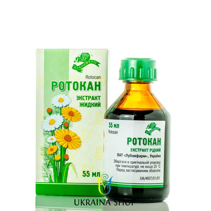 Rotokan Solución oral y tópica, 50 ml (Ротокан)
