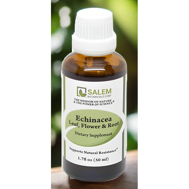 Tintura de hoja y raíz de equinácea de Salem Botanicals, 50 ml