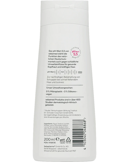Sebamed Anti-Dandruff Plus Shampoo, 200 ml