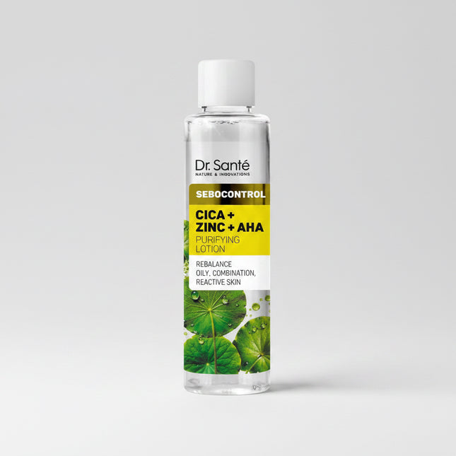 sebocontrol, sebocontrol purifying lotion, cica toner, zinc pca toner, aha toner, purifying lotion, facial toner, oily skin toner, acne prone skin toner, pore minimizing toner, oil control toner, centella asiatica, glycolic acid, lactic acid, facial skincare, skincare, sebocontrol, очищающий лосьон, лосьон для жирной кожи, тоник для лица, cica, zinc pca, aha кислоты, уход за проблемной кожей, очищение пор, контроль себума, loción purificante, tónico facial, cica, zinc pca, aha, piel grasa, piel con acné, co