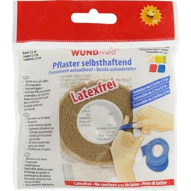 Self-Adhesive Elastic Bandage Roll 2.5 cm × 2.5 m, 1 roll