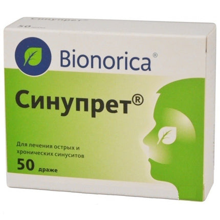 Sinupret tabs, 50 ct