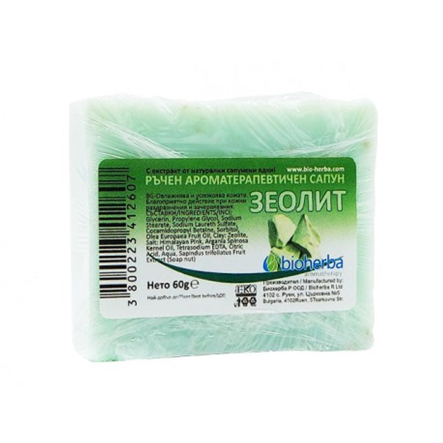 Soap with zeolite, aromatherapy, Bioherba, 60 g