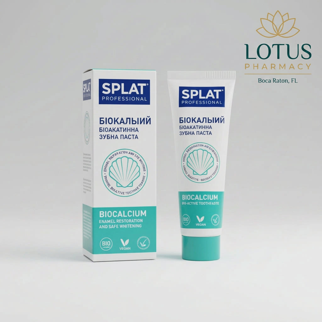 SPLAT Biocalcium Toothpaste, 100 ml – Lotus Pharmacy & Kids Boutique