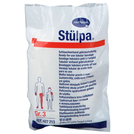 stulpa bandage, stulpa ready for use bandage, tubular bandage, elastic bandage, dressing retention, wound care bandage, hartmann bandage, first aid supplies, wound dressing fixation, protective bandage, штюльпа, трубчатый бинт, эластичный бинт, фиксация повязок, уход за ранами, бинт для перевязок, медицинские принадлежности, первая помощь, защитный бинт, hartmann, venda tubular, venda elástica, fijación de apósitos, cuidado de heridas, retención de vendajes, suministros médicos, primeros auxilios, venda pro