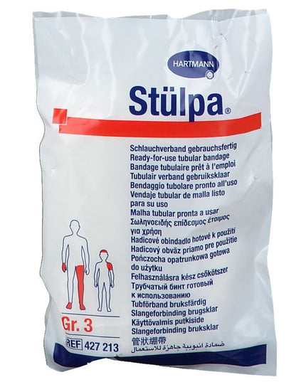 stulpa bandage, stulpa ready for use bandage, tubular bandage, elastic bandage, dressing retention, wound care bandage, hartmann bandage, first aid supplies, wound dressing fixation, protective bandage, штюльпа, трубчатый бинт, эластичный бинт, фиксация повязок, уход за ранами, бинт для перевязок, медицинские принадлежности, первая помощь, защитный бинт, hartmann, venda tubular, venda elástica, fijación de apósitos, cuidado de heridas, retención de vendajes, suministros médicos, primeros auxilios, venda pro