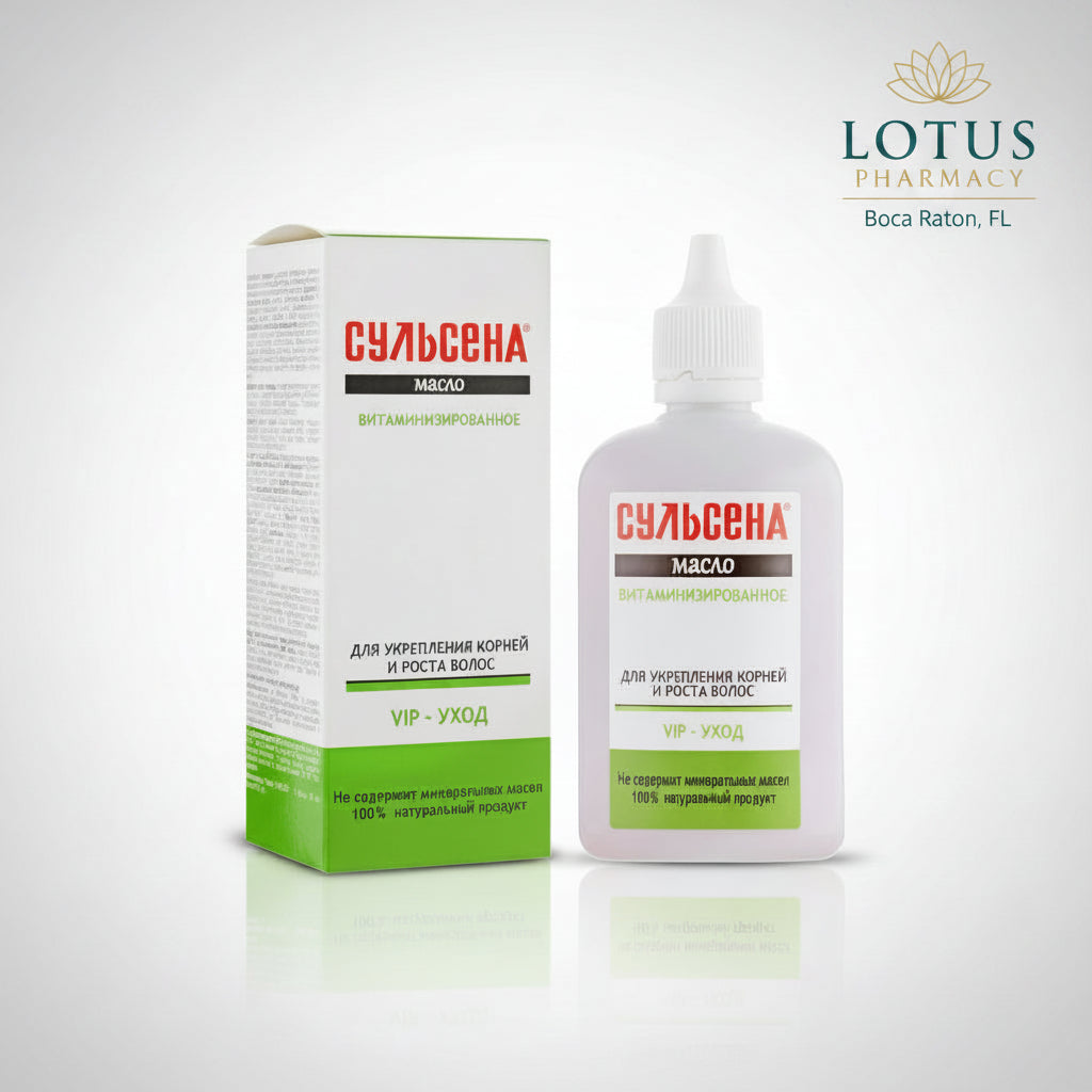 Sulsena Vitaminized Hair Oil – Scalp & Hair Strengthening Oil, 100 ml ...