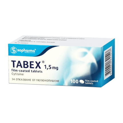 TABEX tablets 1.5 mg #100 (SOPHARMA)