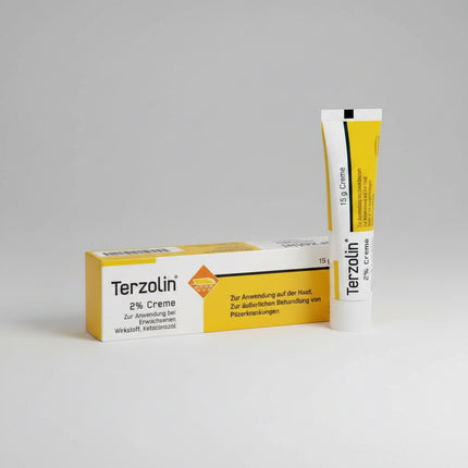 terzolin, terzolin cream, terzolin 2%, ketoconazole, ketoconazole 2%, ketoconazole cream, antifungal cream, seborrheic dermatitis, seborrheic eczema, pityriasis versicolor, tinea versicolor, malassezia, fungal skin infection, facial seborrheic dermatitis, flaky skin, itchy skin, german medicine, stada, european pharmacy, терзолин, кетоконазол, кетоконазол 2%, противогрибковый крем, себорейный дерматит, себорейная экзема, отрубевидный лишай, грибок кожи, малассезия, crema de ketoconazol, ketoconazol 2%, crem