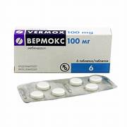 Vermox 100mg 6 tablets