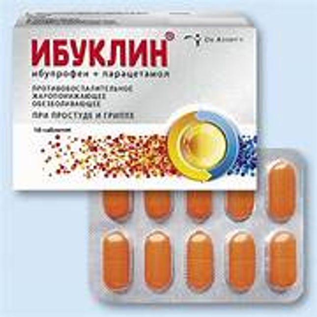 Ibuklin 10 tablets