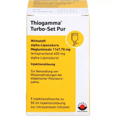 Thiogamma Turbo Set Pur Injection Vial – 50 ml
