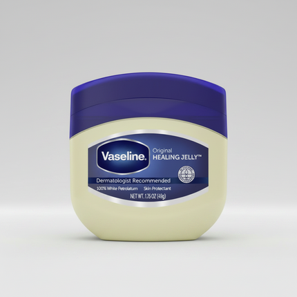 Vaseline Original Petroleum Jelly is a classic unscented skin protectant formulated with 100% pure petroleum jelly to help lock in moisture and protect dry, cracked, or irritated skin. The travel-size container is convenient for daily hydration and on-the-go skin care.