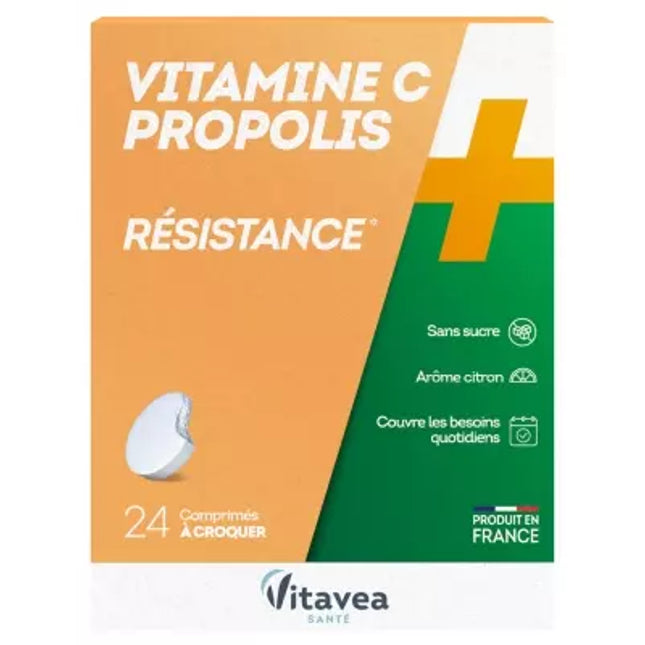 Vitavea Vitamin C Propolis Tablets to Crunch #24