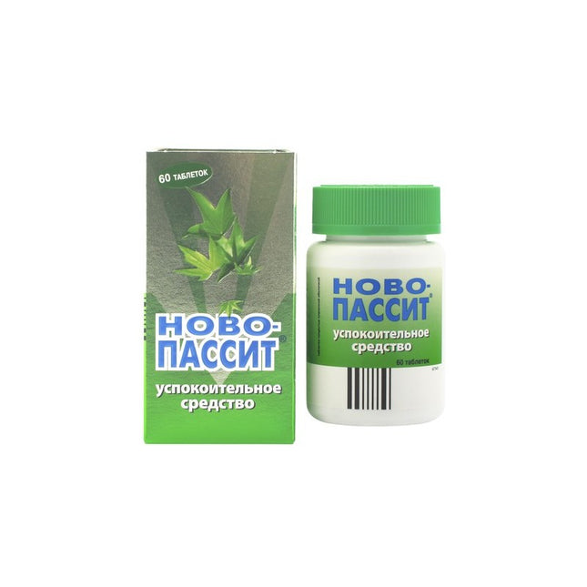 Novo-Passit tablets,10-30-60 ct