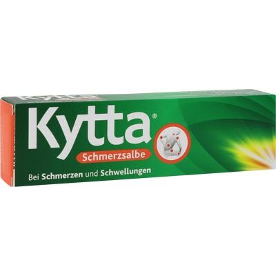 Kytta pain relieving ointment box on a white background