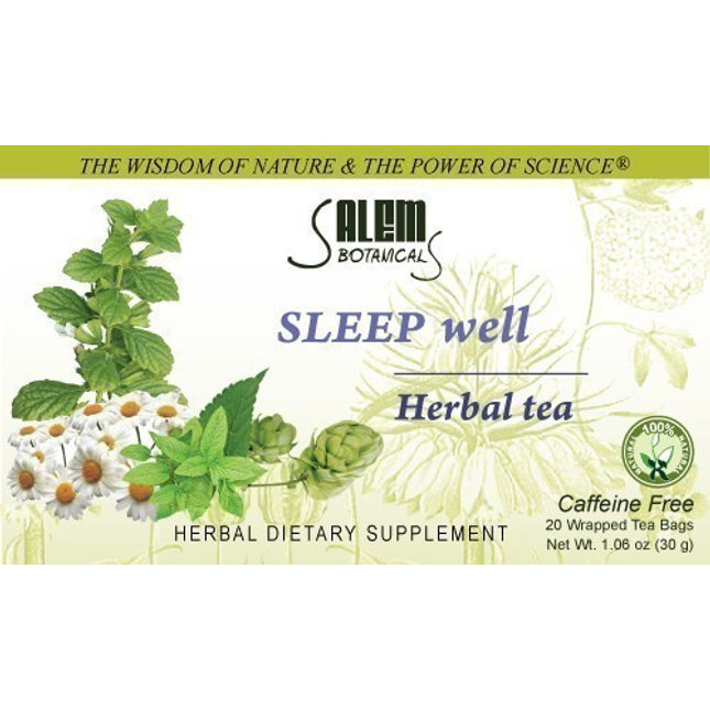 Sleep Well Herbal Tea – 20 Tea Bags