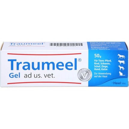 Traumeel gel packaging on a white background