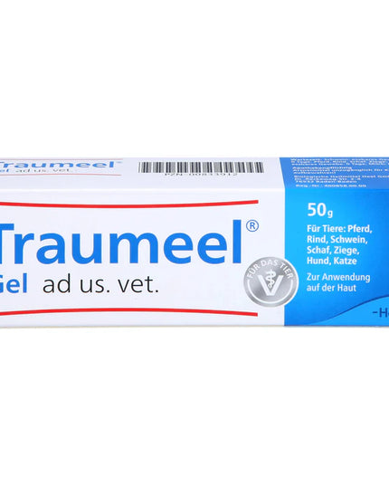Traumeel gel packaging on a white background